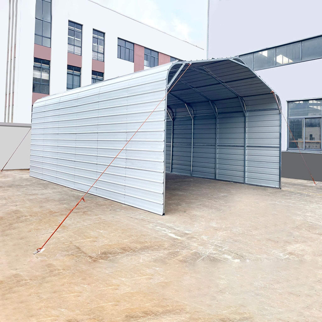 [20X30FT] Alora Heavy-Duty Outdoor Galvanized Steel Carport (SAK21596) – SAKSBY WHOLESALE, view 5