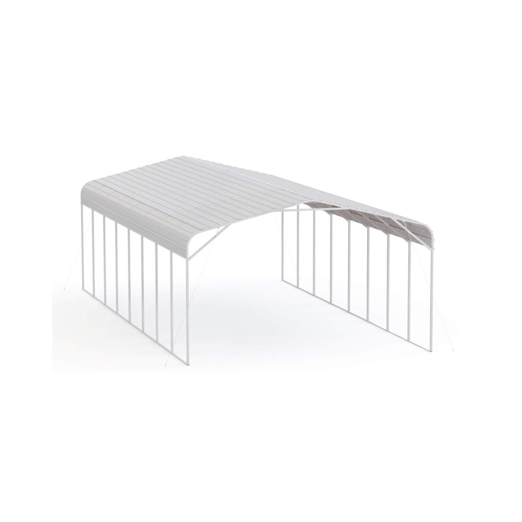 [20X40FT] Alora Heavy-Duty Outdoor High-Clearance Metal Carport (SAK67509) – SAKSBY WHOLESALE, view 6