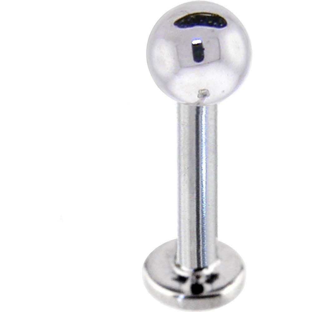 BodyCandy 16G 5/16 14k White Gold Ball Labret Tragus Cartilage — lifestyle context