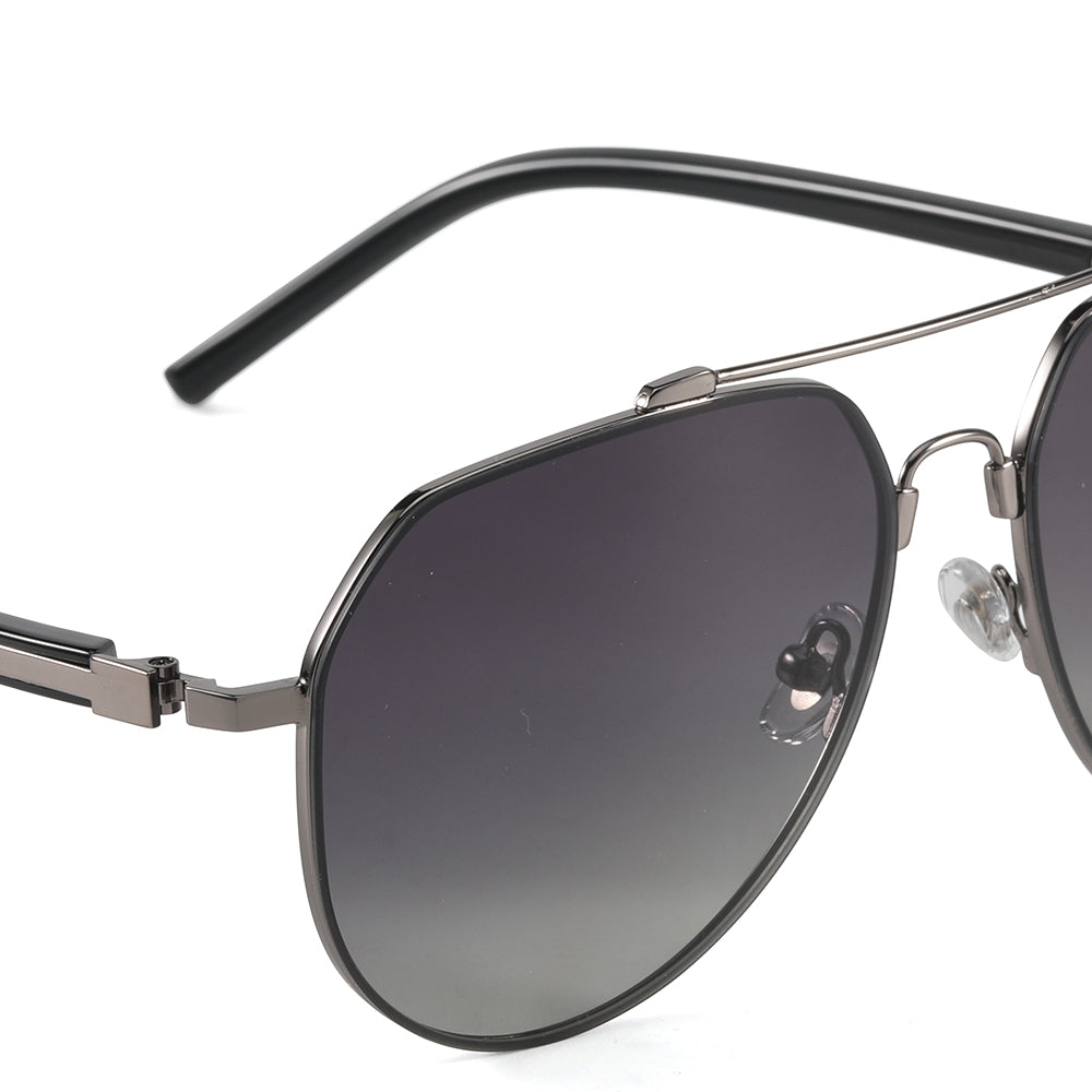 OHO's OHO's MONTAGE Sunglasses (Color Variant 4) — Layered Montage Silhouette — OHO's branding close-up