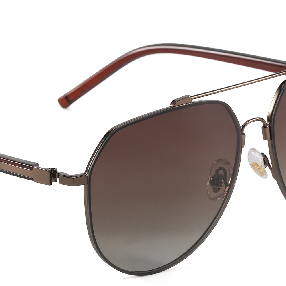 OHO's OHO's MONTAGE Sunglasses (Color Variant 3) — Layered Montage Silhouette — OHO's branding close-up