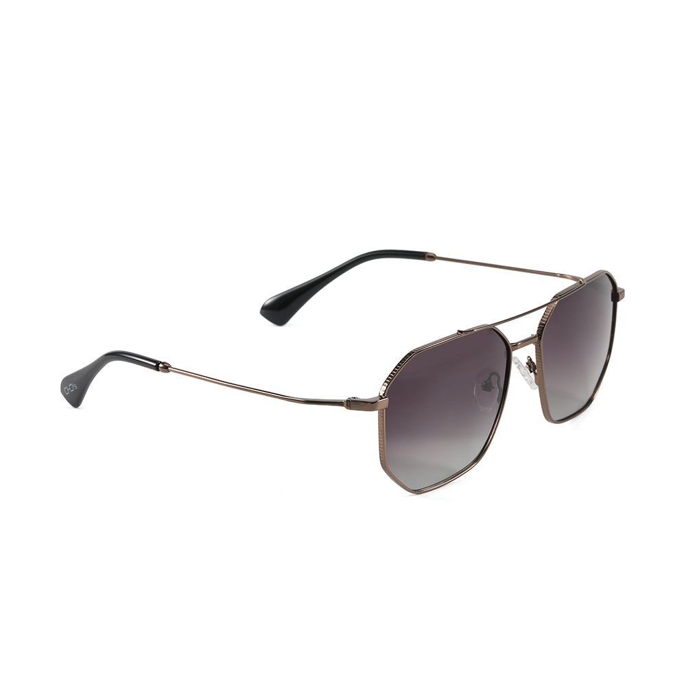 OHO's OHO's FREEDOM Sunglasses (Color Variant 4) — Statement Freedom Silhouette — OHO's branding close-up