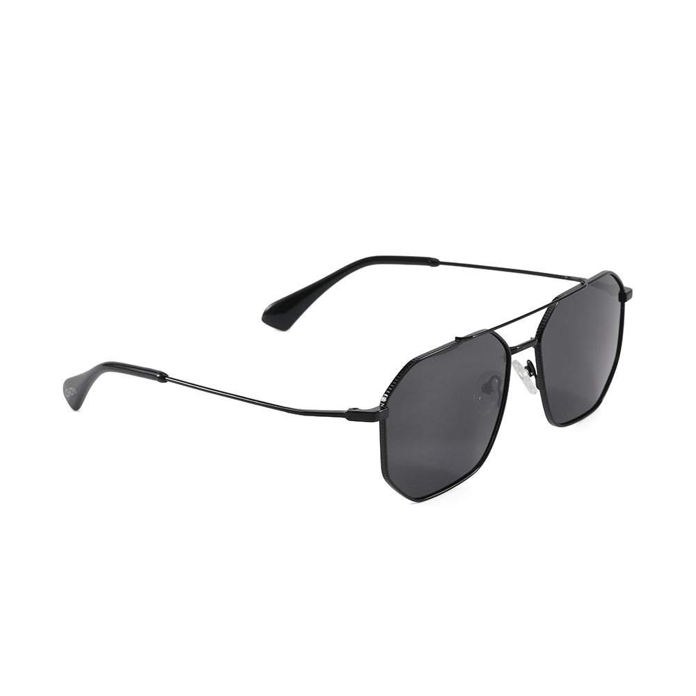 OHO's OHO's FREEDOM Sunglasses (Color Variant 3) — Statement Freedom Silhouette — OHO's branding close-up
