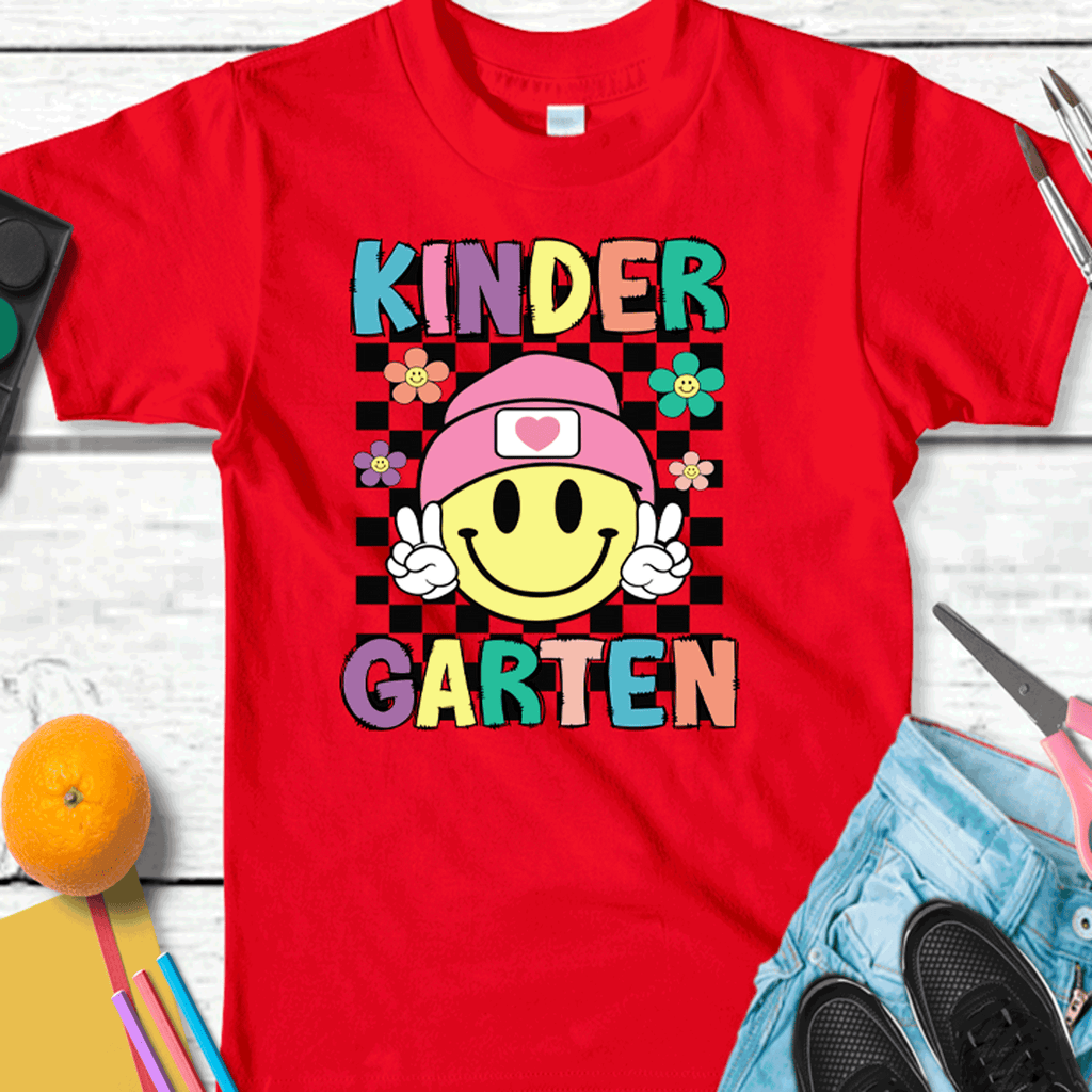 A Blessed Texas Mess Boutique Retro Smiley face Peace Sign ALL Grade Shirts, Grade Teacher, All Grades,… — detail shot 8
