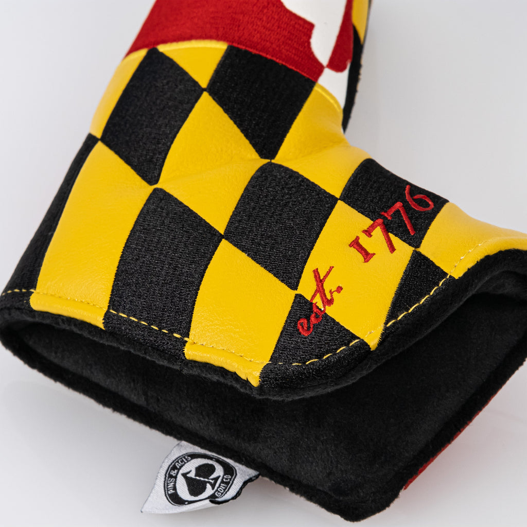 Maryland - Blade Putter Cover – Pins and Aces, view 3