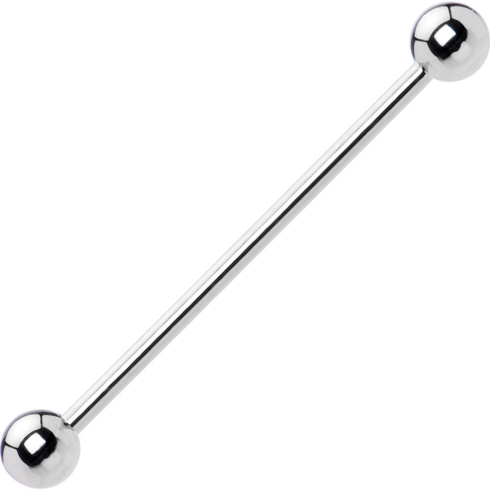BodyCandy 14G 1 1/4 316L Stainless Steel Straight Industrial Barbell — main product shot