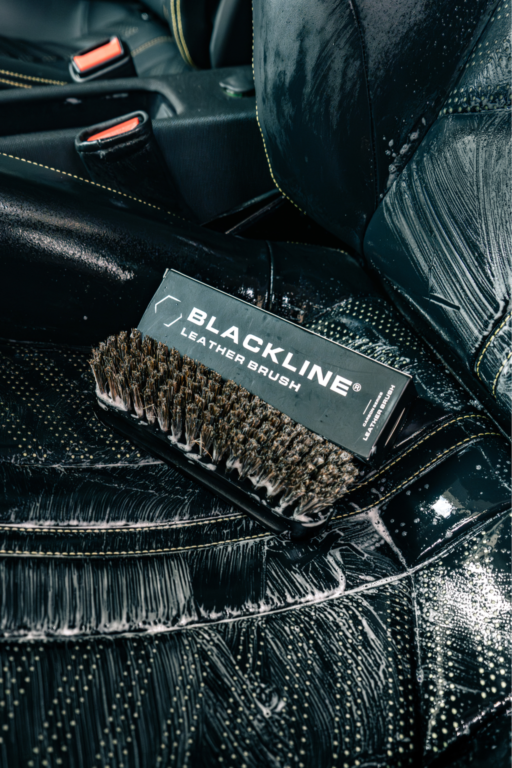 BLACKLINE® LEATHER BRUSH – Blackline Car Care, view 2