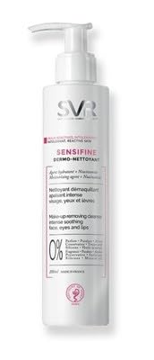 SVR Sensifine Dermo Nettoyant - Gentle Facial Cleanser & Makeup Remover for Sensitive Skin