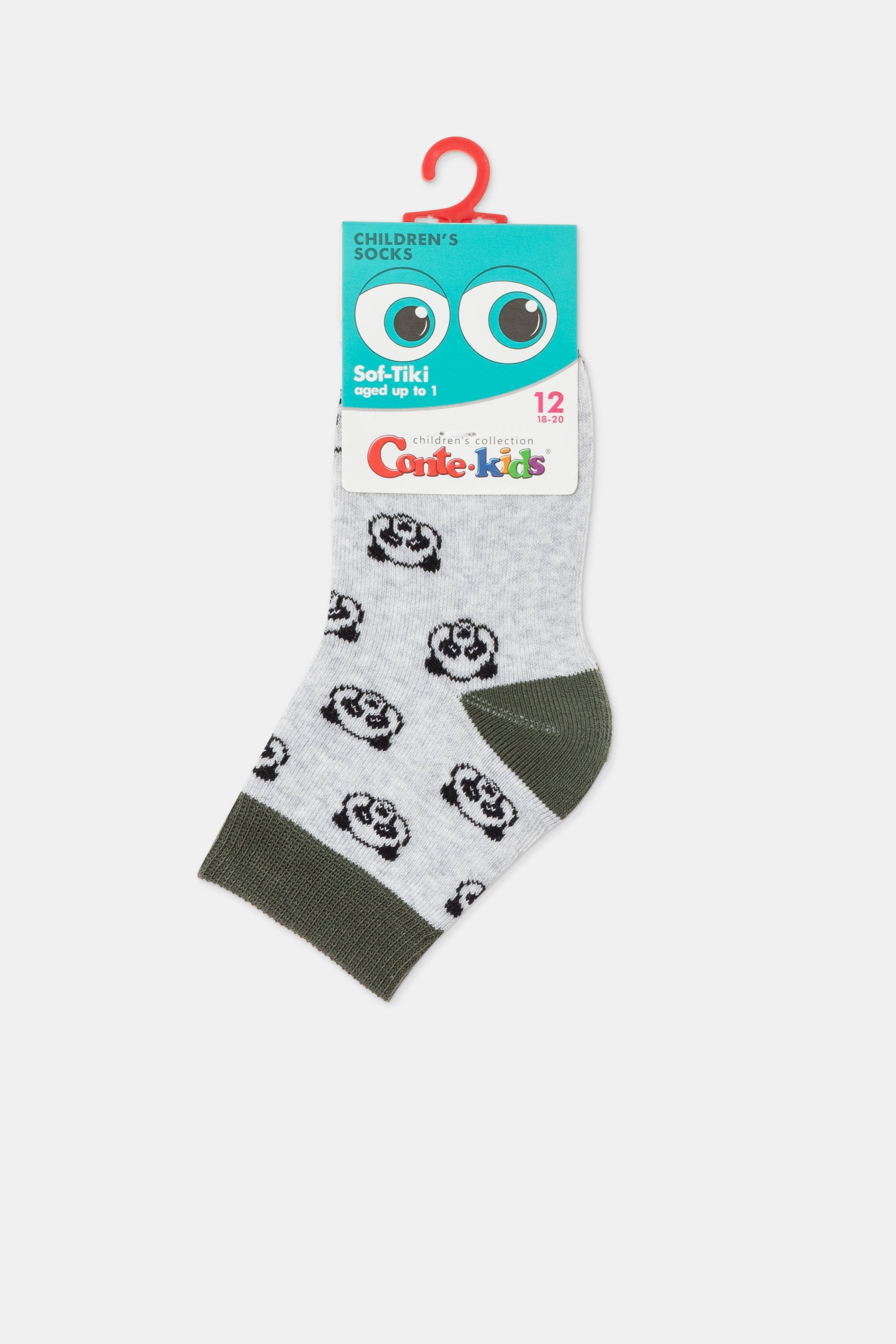 TheRanok.com Conte-Kids Cotton Terry Socks - Sof-Tiki 600 — in-use photo