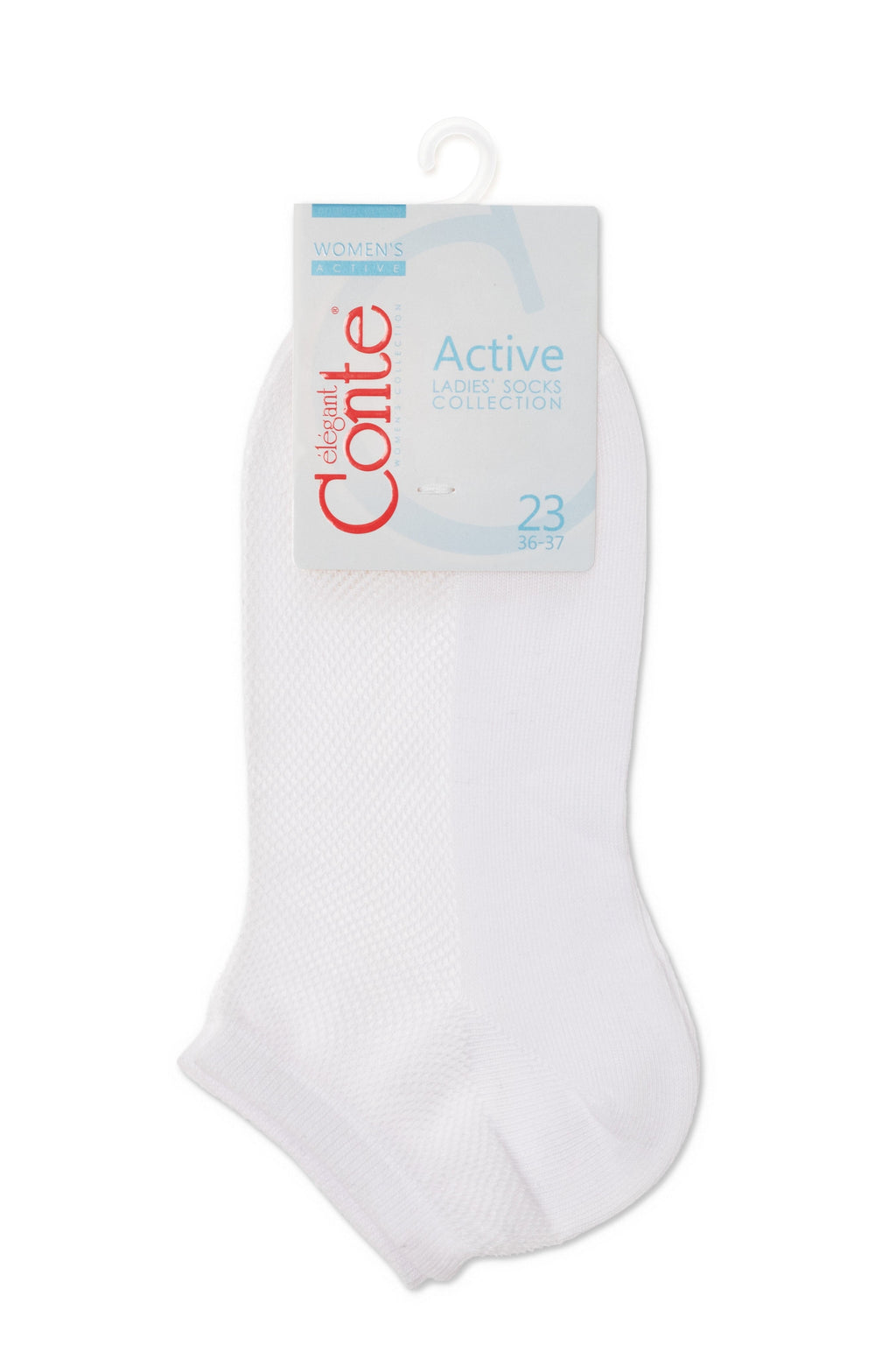 TheRanok.com Cotton Ankle Socks Conte Active - Mesh 277 — fabric or material detail