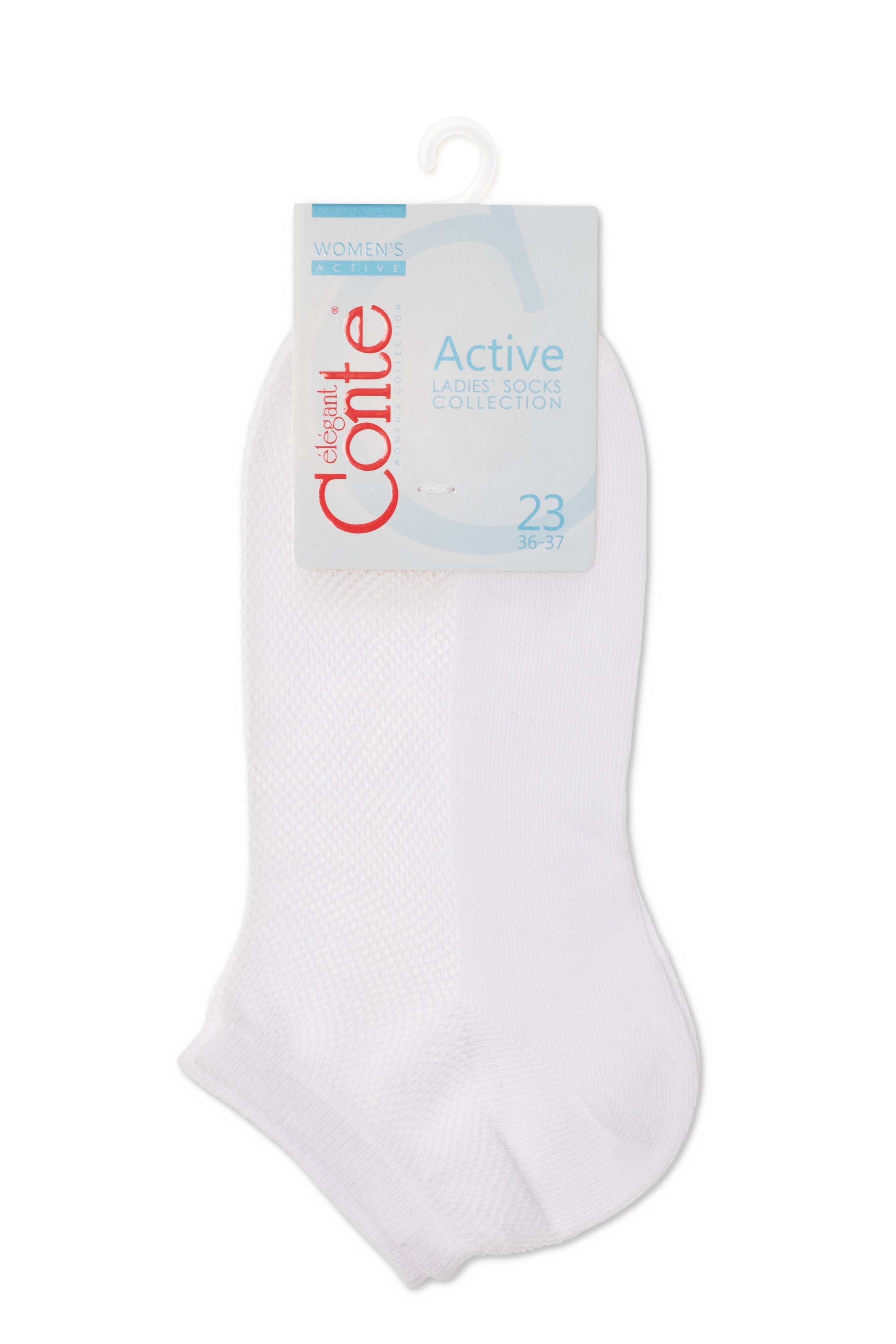 TheRanok.com Cotton Ankle Socks Conte Active - Mesh 277 — fabric or material detail