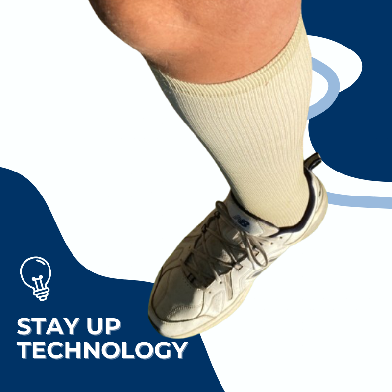 DSC Women's Over The Calf Compression Stocking Socks (1 Pair) — detail close-up