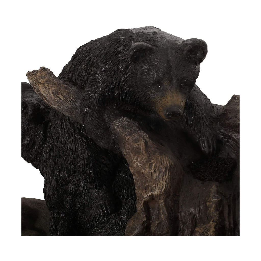 [CLEARANCE] Alora 22-Inch Weather-Resistant Outdoor Bears On A Log Floor Fountain With LED Lights (SAK77651) – SAKSBY WHOLESA