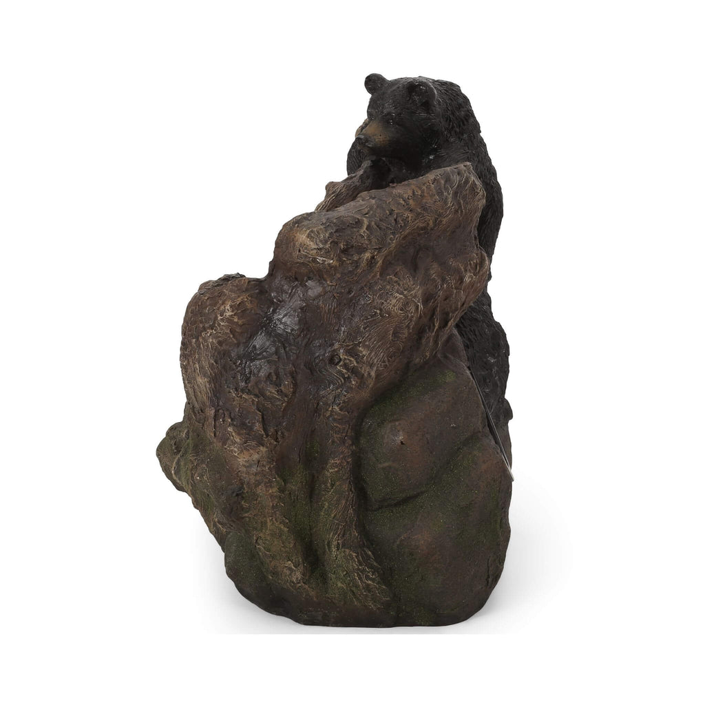 [CLEARANCE] Alora 22-Inch Weather-Resistant Outdoor Bears On A Log Floor Fountain With LED Lights (SAK77651) – SAKSBY WHOLESA