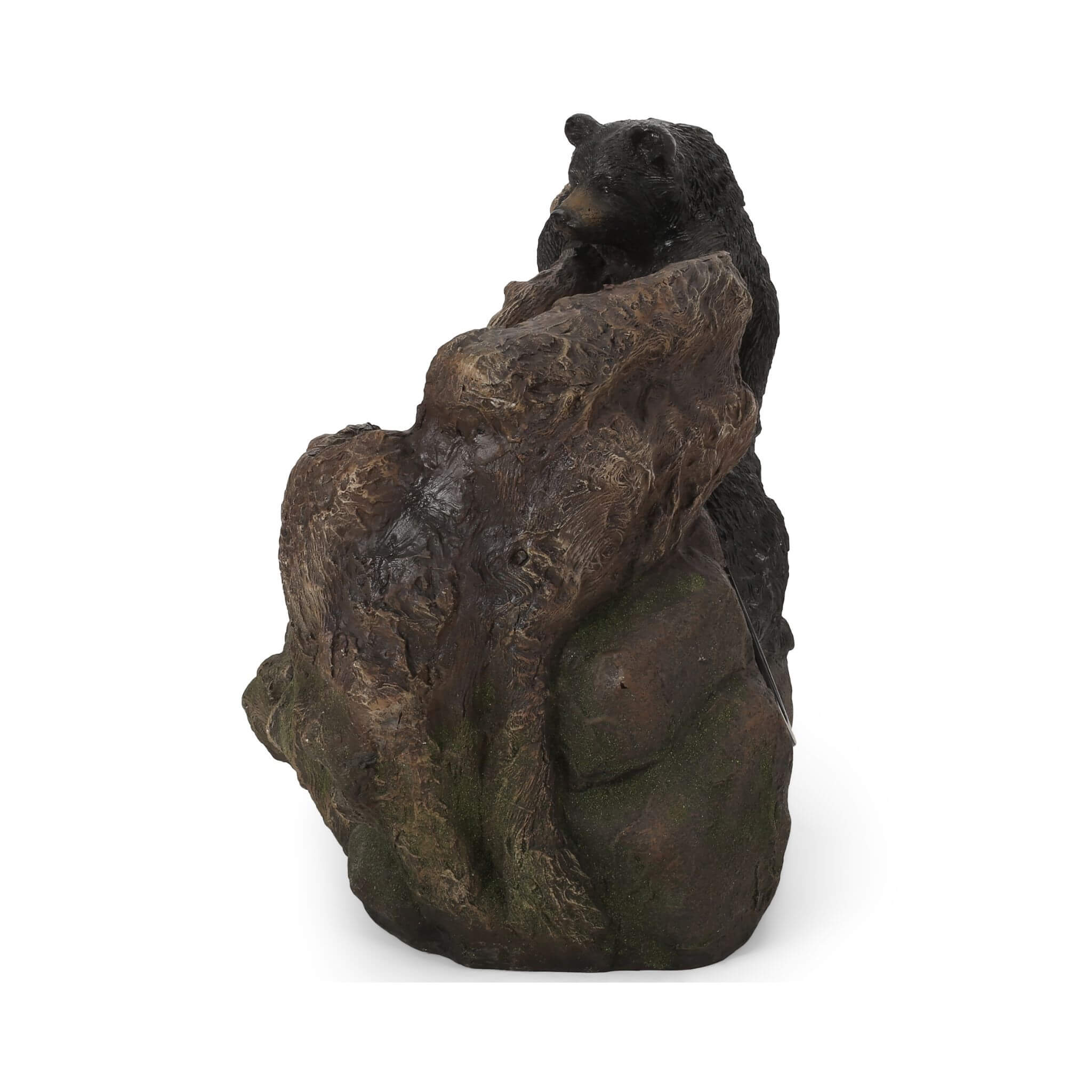 [CLEARANCE] Alora 22-Inch Weather-Resistant Outdoor Bears On A Log Floor Fountain With LED Lights (SAK77651) – SAKSBY WHOLESA