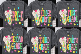 First Grade Pre K Second Third Grade fourth grade Teacher Shirt, Back to…