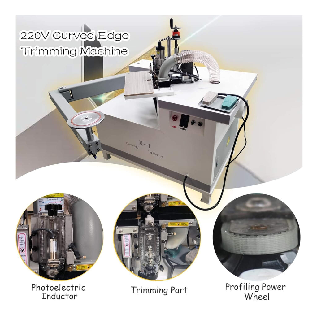 220V Curved Edge Trimming Machine With Foldable Arm (SAK60739) – SAKSBY WHOLESALE, view 7