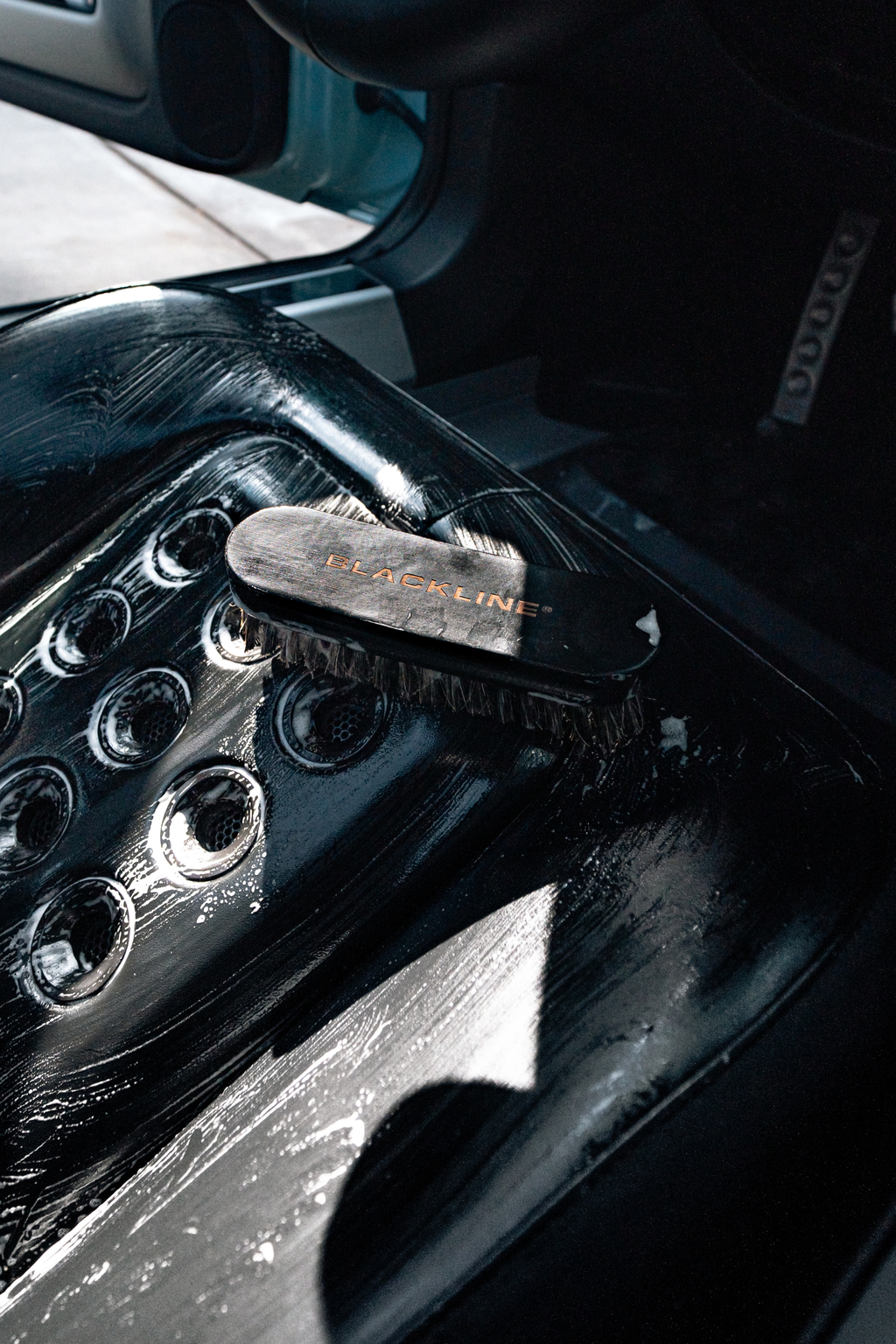 BLACKLINE® LEATHER BRUSH – Blackline Car Care, view 4