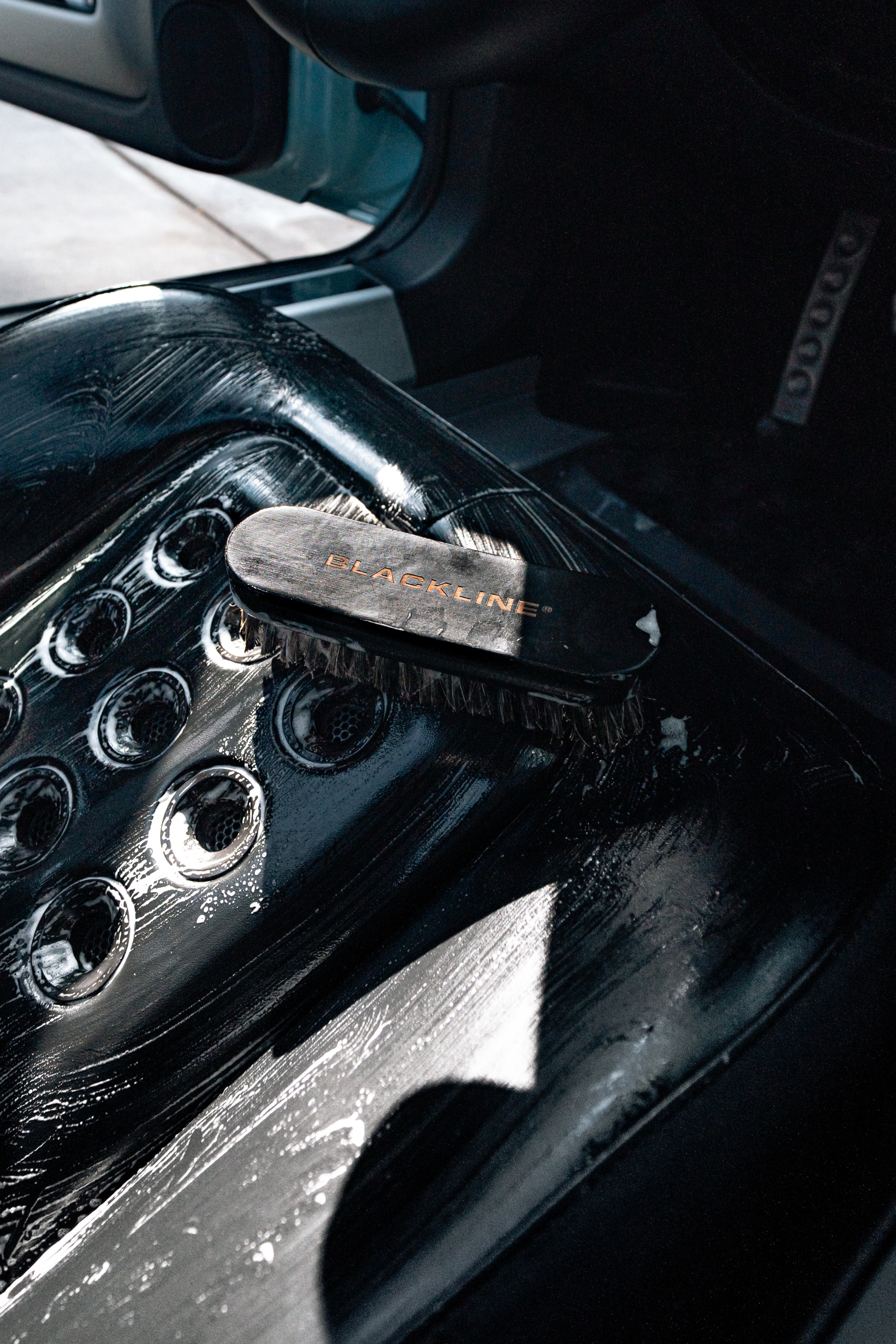 BLACKLINE® LEATHER BRUSH – Blackline Car Care, view 4