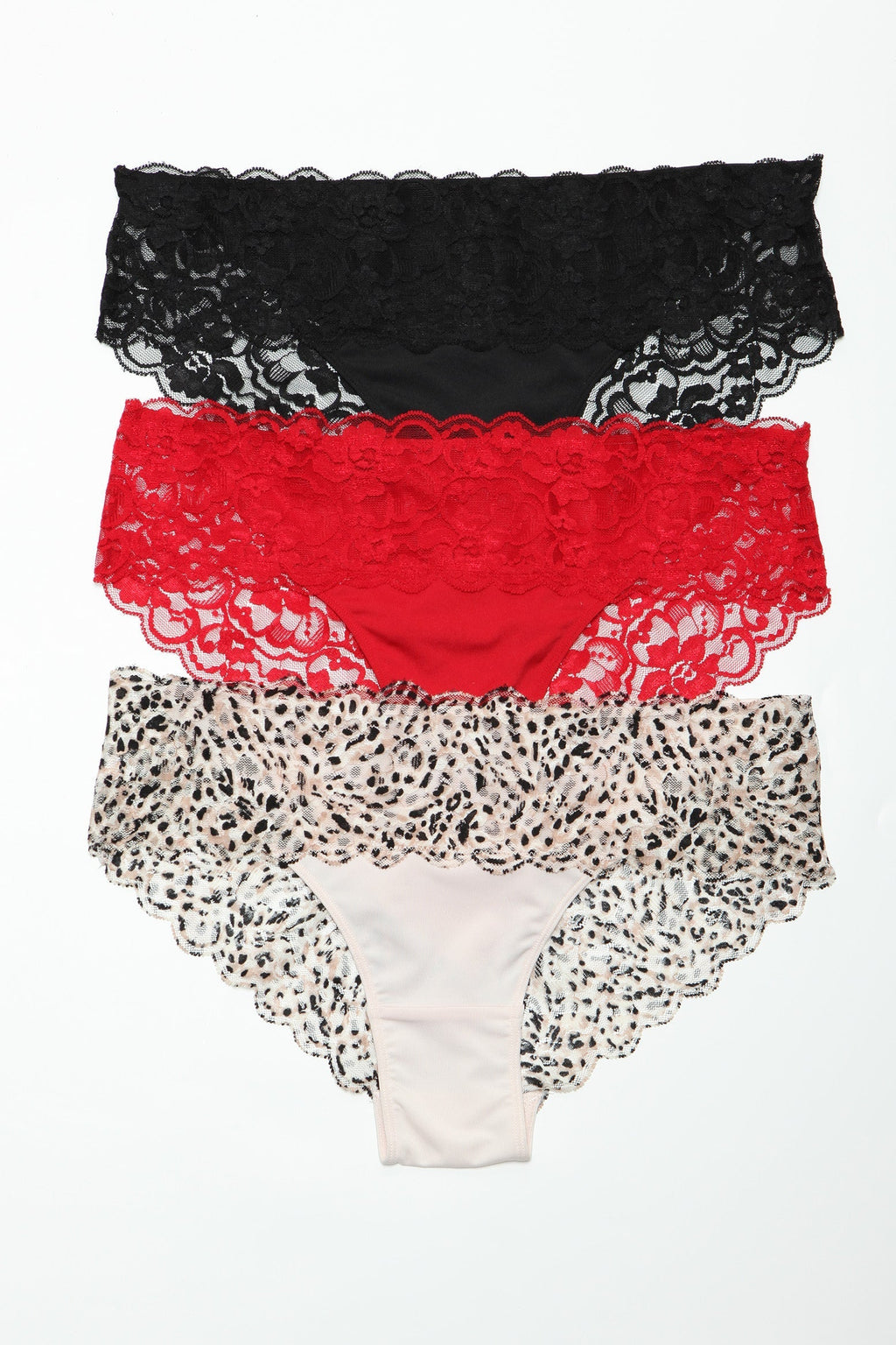 Love Spark Cove | Intimate Apparel, Pleasure Shop & Free Shipping 22103PK Arlo Bikini Panty 3 Pack — main product shot