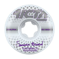 Ricta Brevard Reflective Naturals Wide Wheels 53mm 99a - White/Purple (Set) by Skates USA