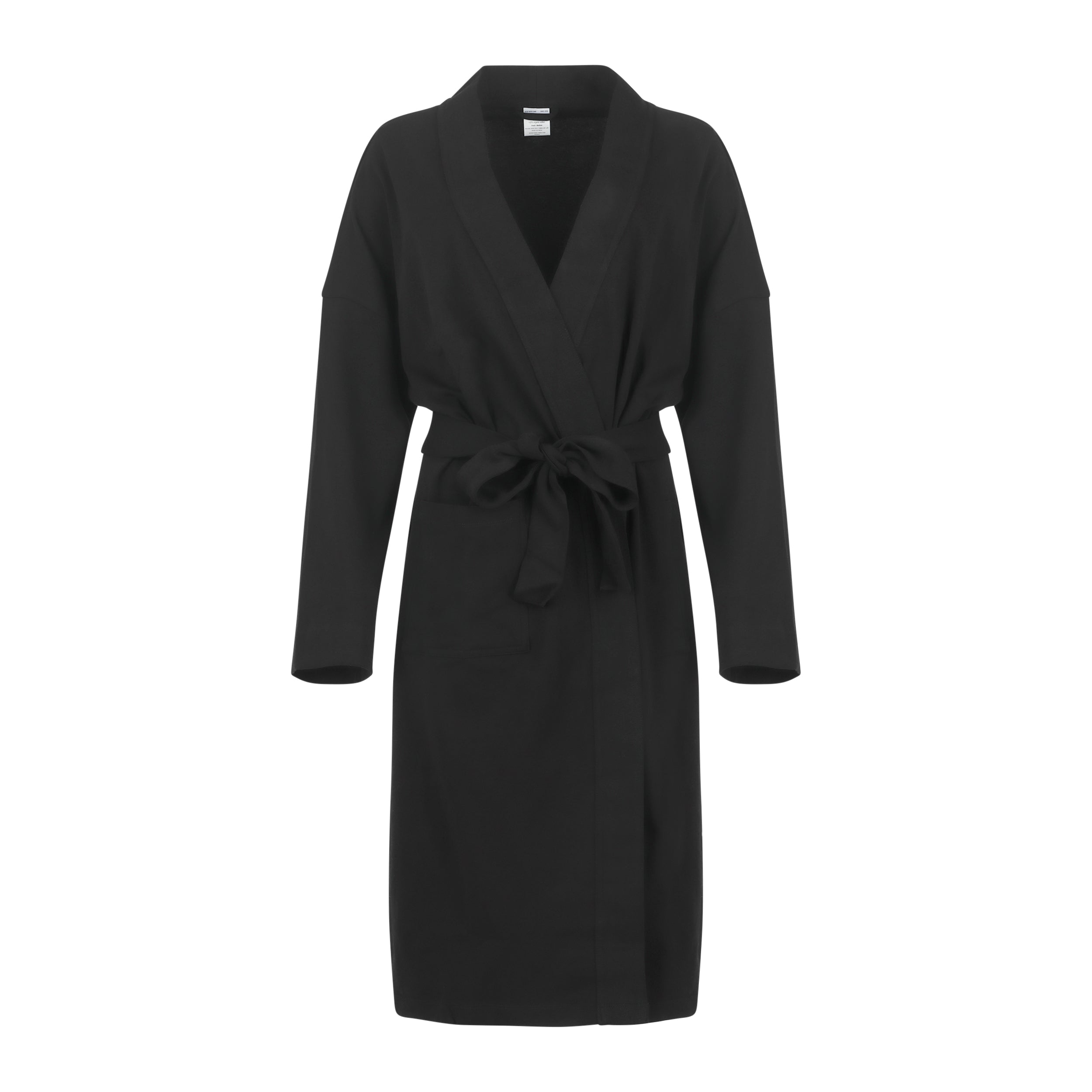 Organic Cotton Knitted Kimono Robe – Pure Fiber, view 5