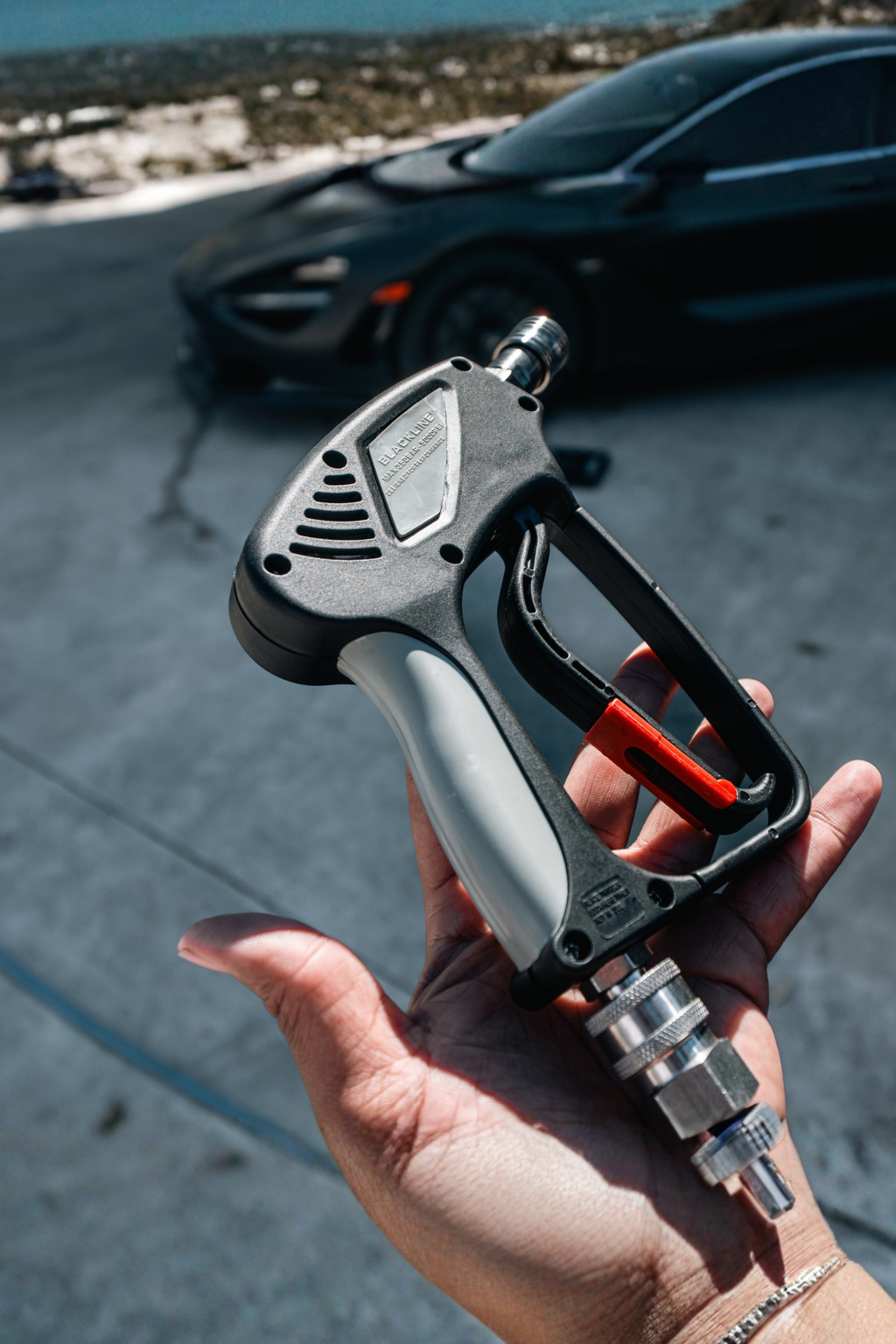 BLACKLINE® SNUB-NOSE PRESSURE WASHER GUN – Blackline Car Care, view 4