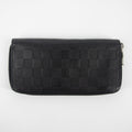 Bolt Boutique Louis Vuitton Black Damier Infini Vertical Zippy Wallet #2267 — main product shot