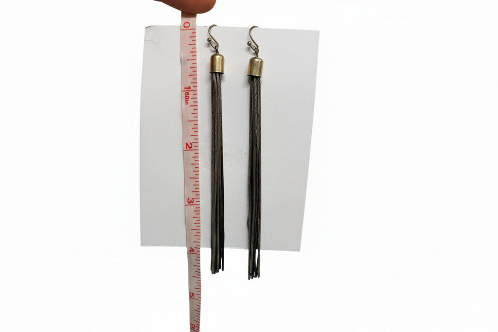 Just Neat Stuff Stained chain dangles — size reference