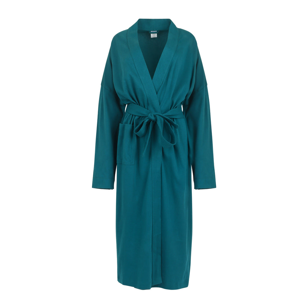 Organic Cotton Knitted Kimono Robe – Pure Fiber, view 12