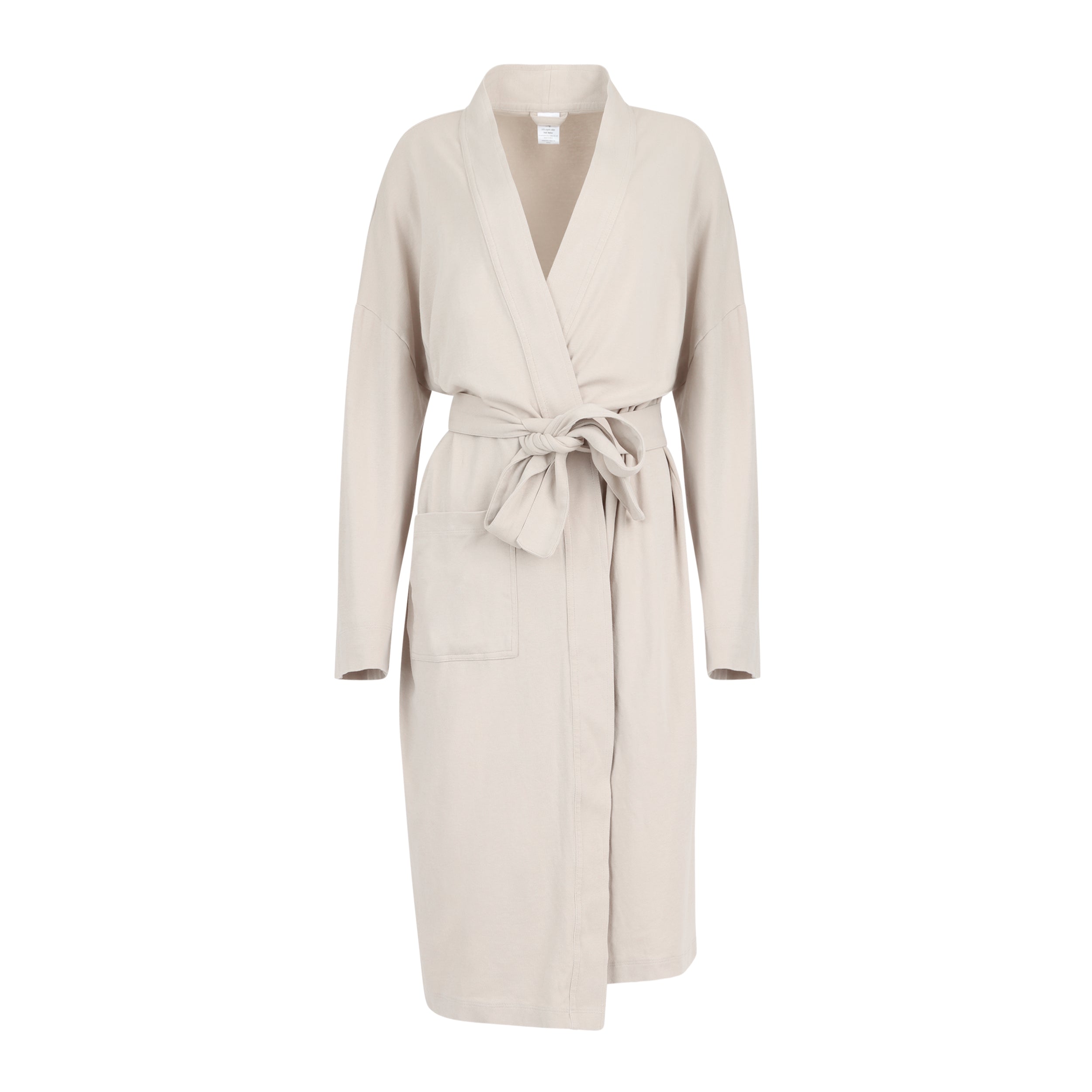 Organic Cotton Knitted Kimono Robe – Pure Fiber