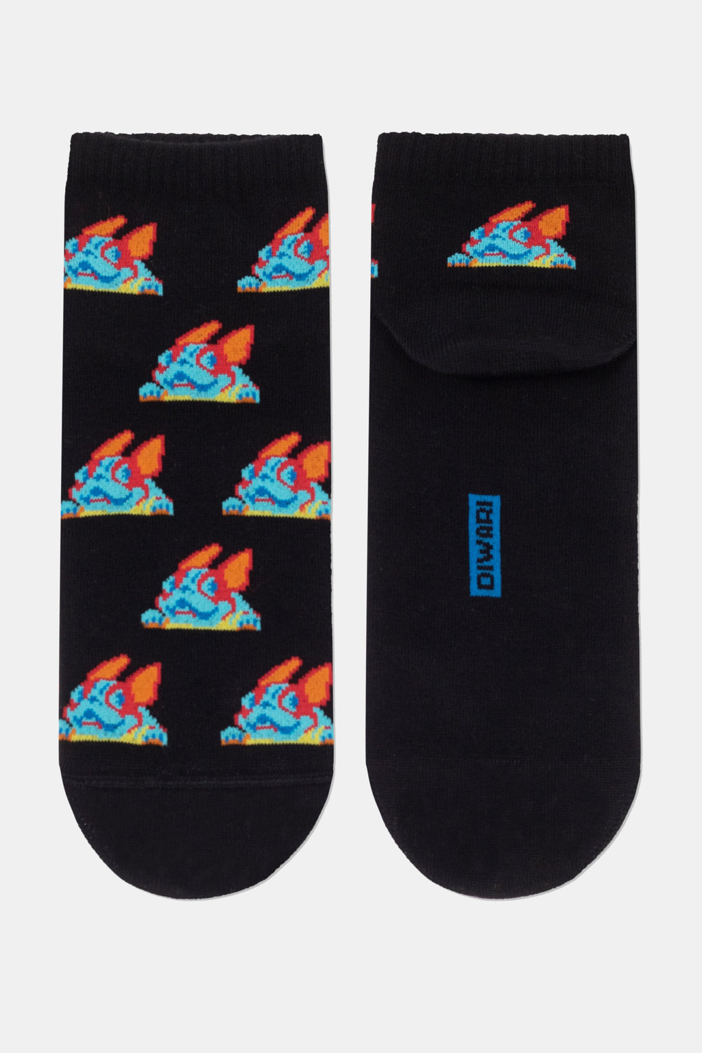 TheRanok.com Conte Cotton Ankle Socks Diwari Happy 171 — alternative angle