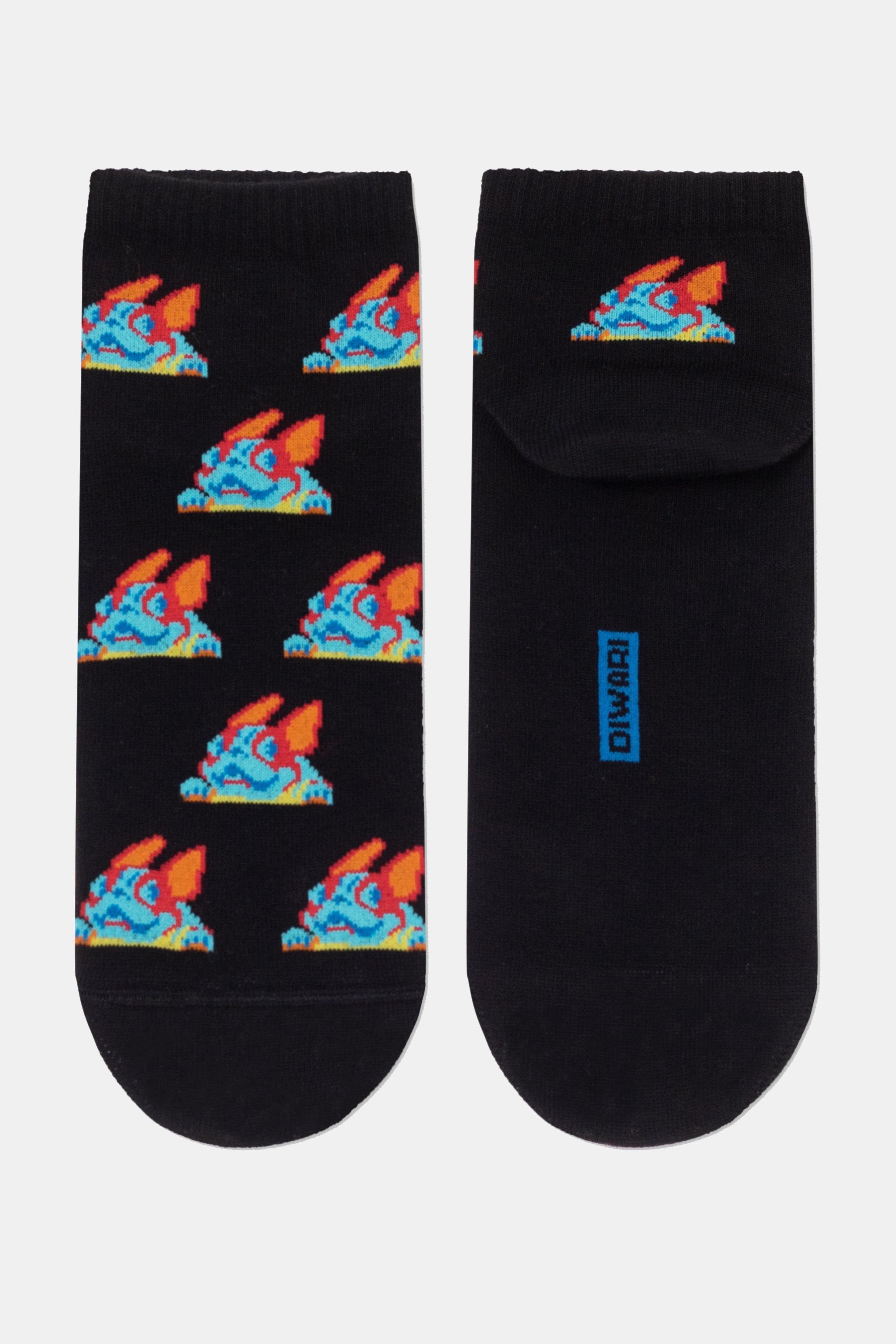 TheRanok.com Conte Cotton Ankle Socks Diwari Happy 171 — alternative angle