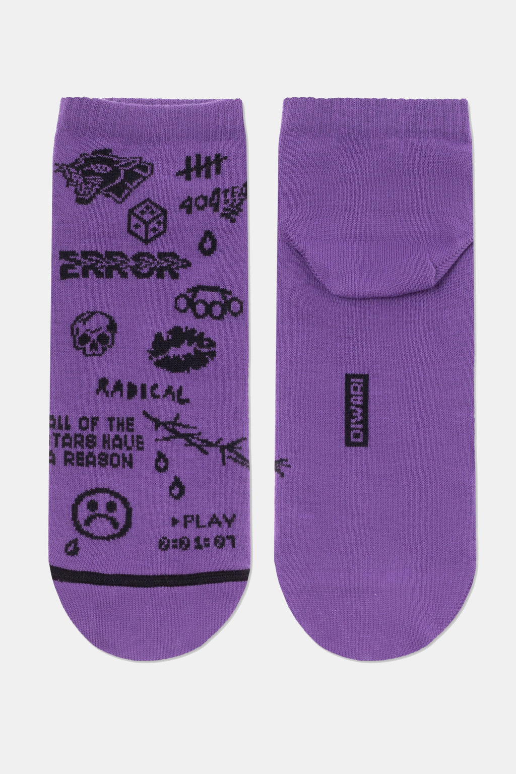 TheRanok.com Conte Cotton Ankle Socks Diwari Happy 174 — alternative angle