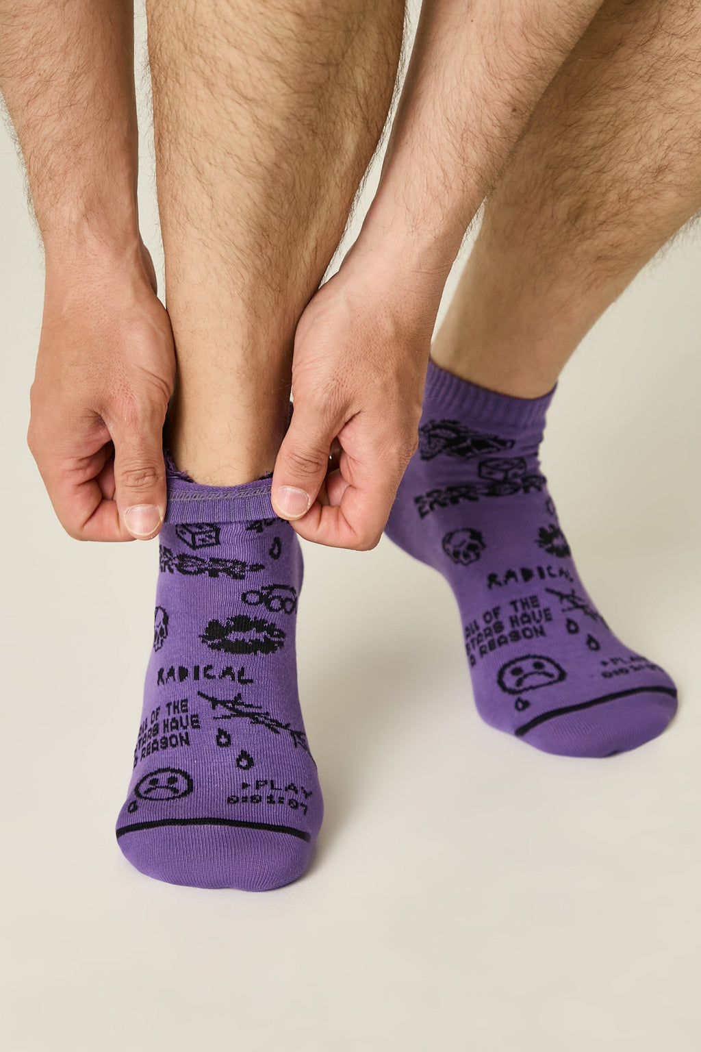 TheRanok.com Conte Cotton Ankle Socks Diwari Happy 174 — main product shot