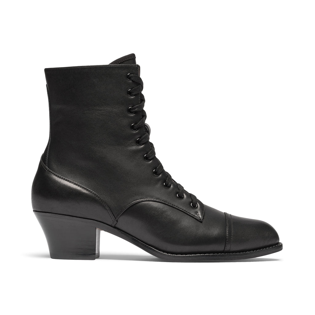 American Duchess Paris Boots (Black) — detail shot 6