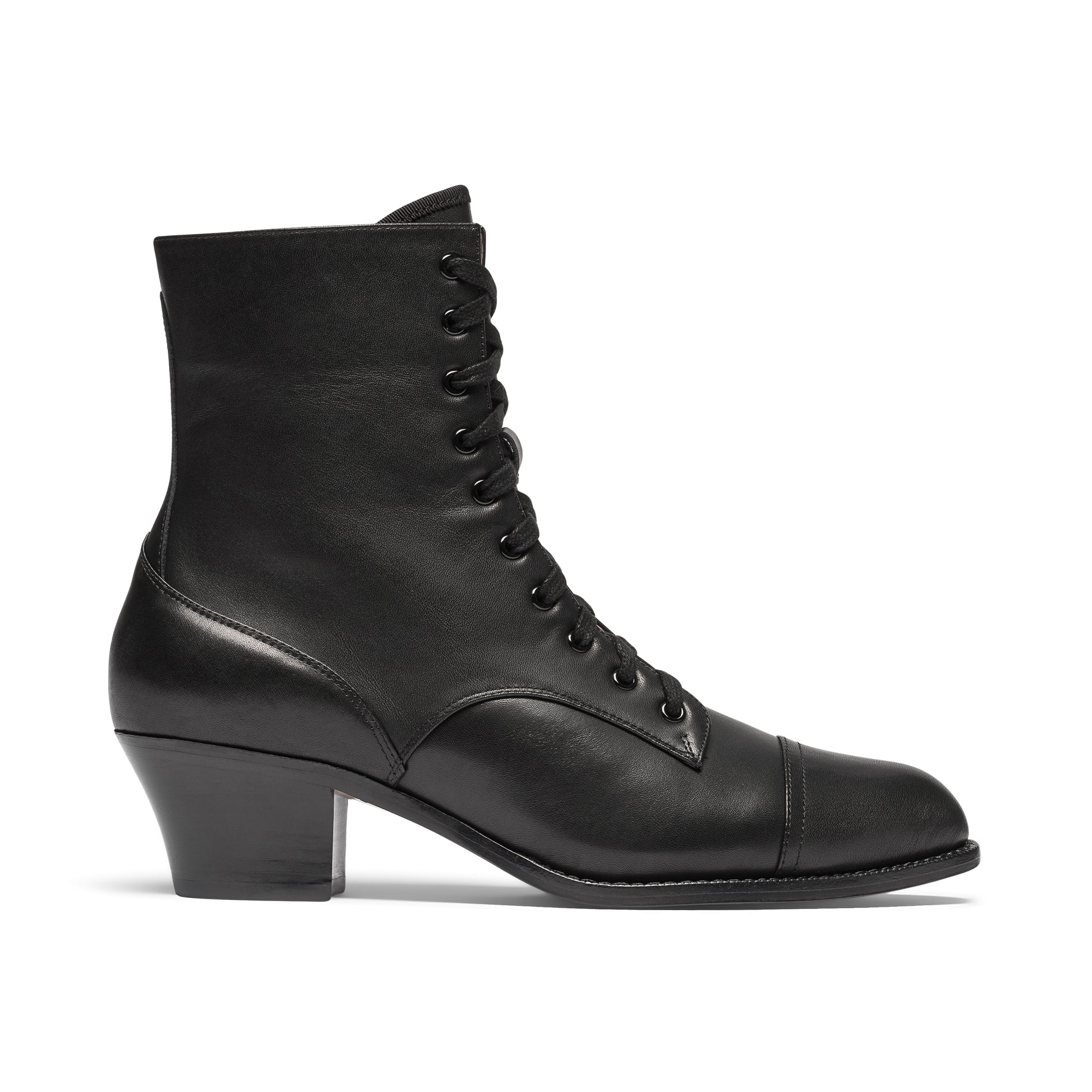 American Duchess Paris Boots (Black) — detail shot 6