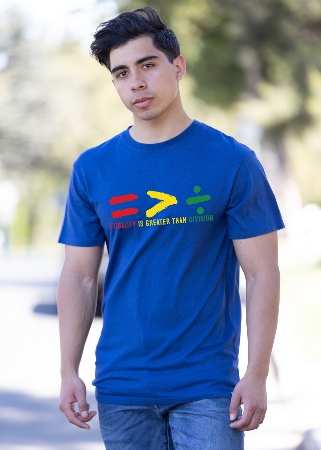 Spun Bamboo Black History Month Unisex Bamboo/Cotton Graphic T-Shirt — feature highlight