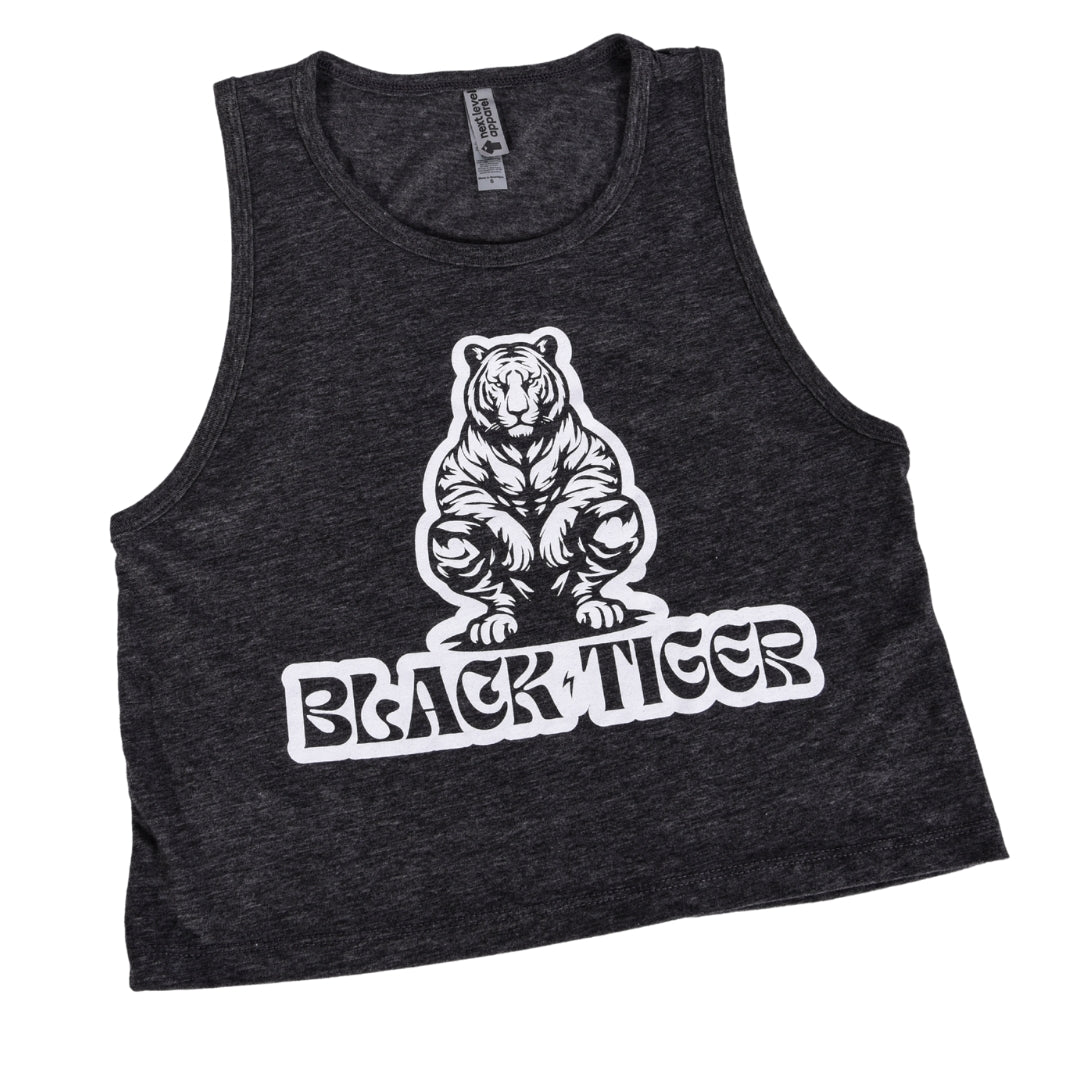 Black Tiger International Ladies Tank Top — lifestyle context