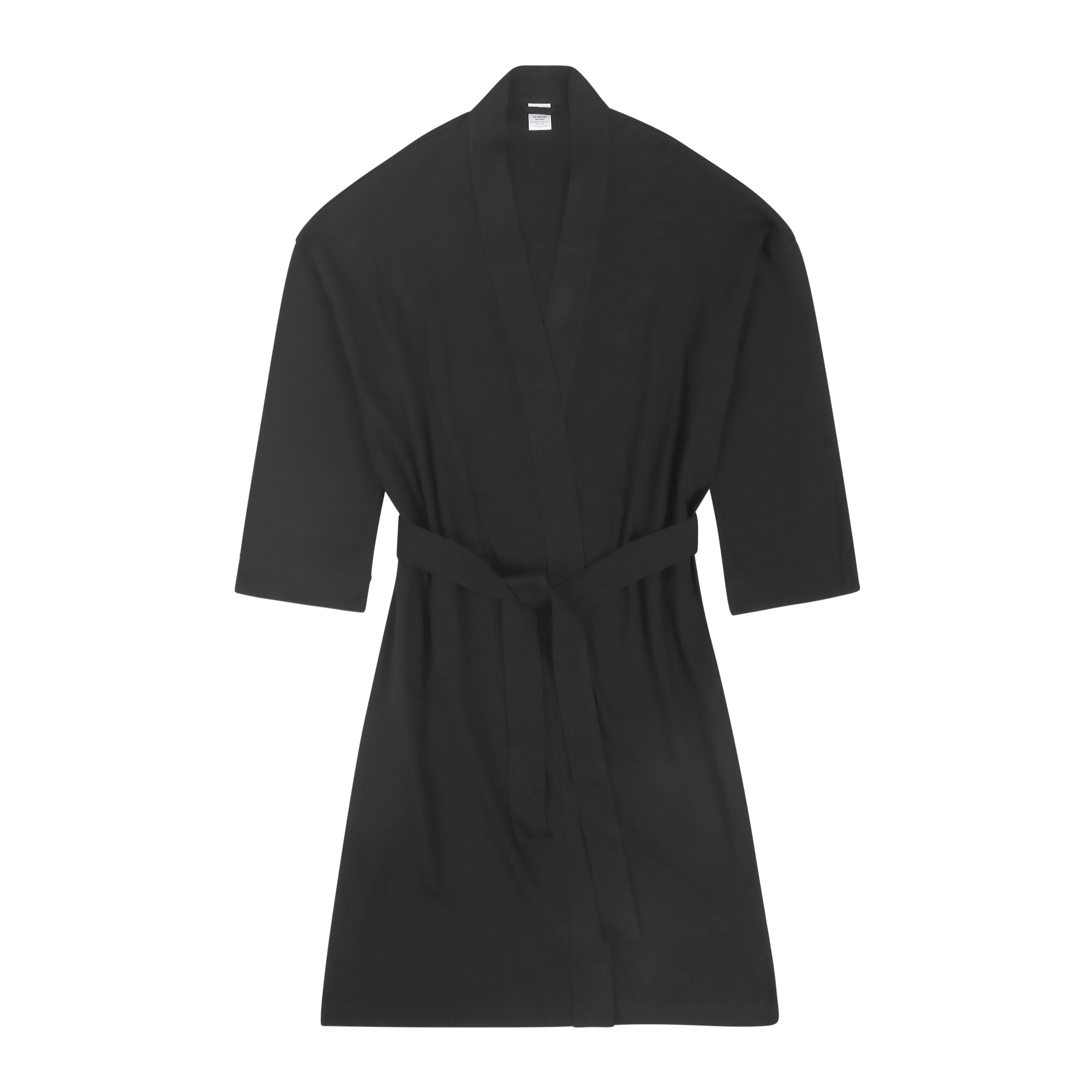 Organic Cotton Knitted Kimono Robe – Pure Fiber, view 6