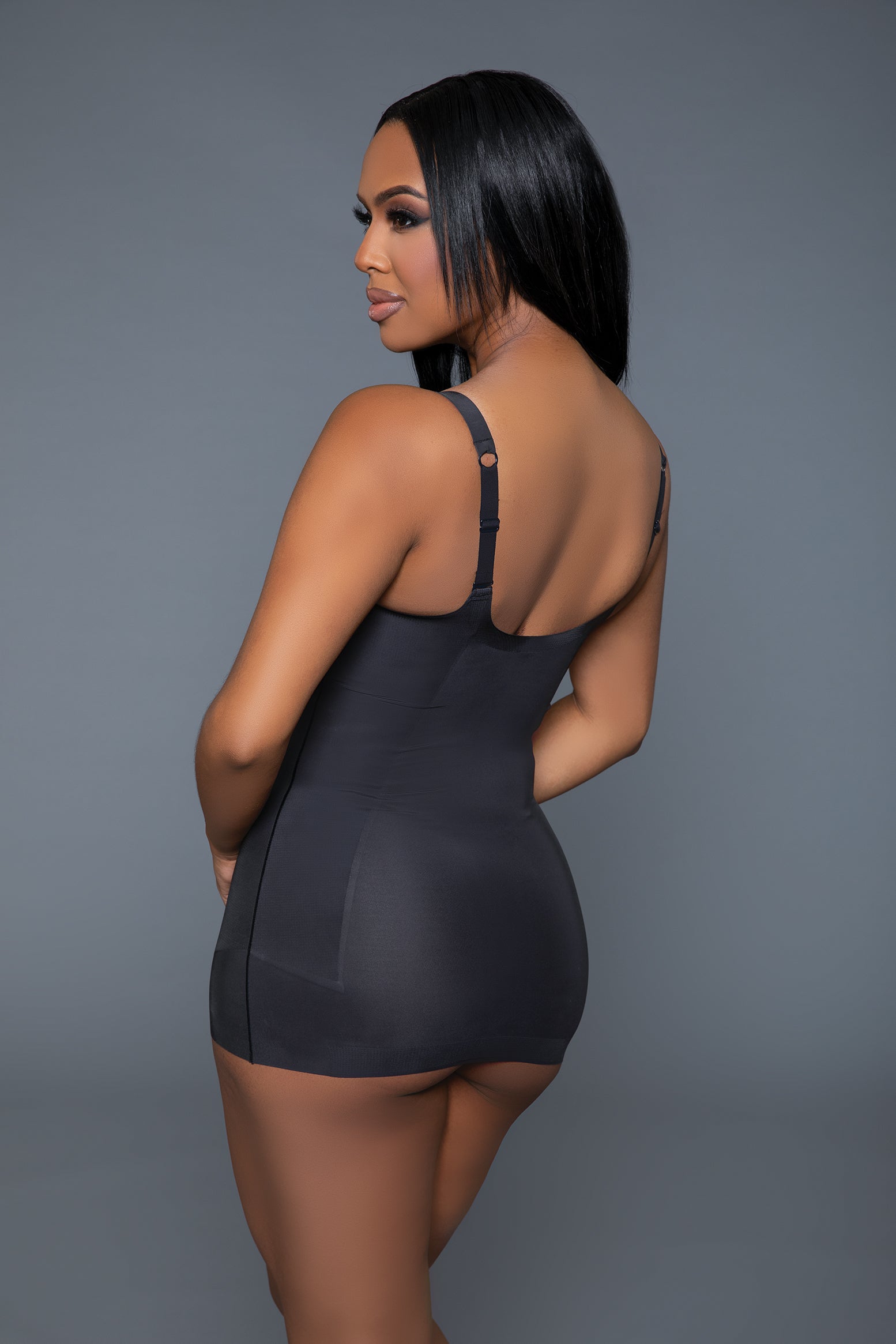 Love Spark Cove | Intimate Apparel, Pleasure Shop & Free Shipping 2346 Stay Sexy Shaper Top — back view