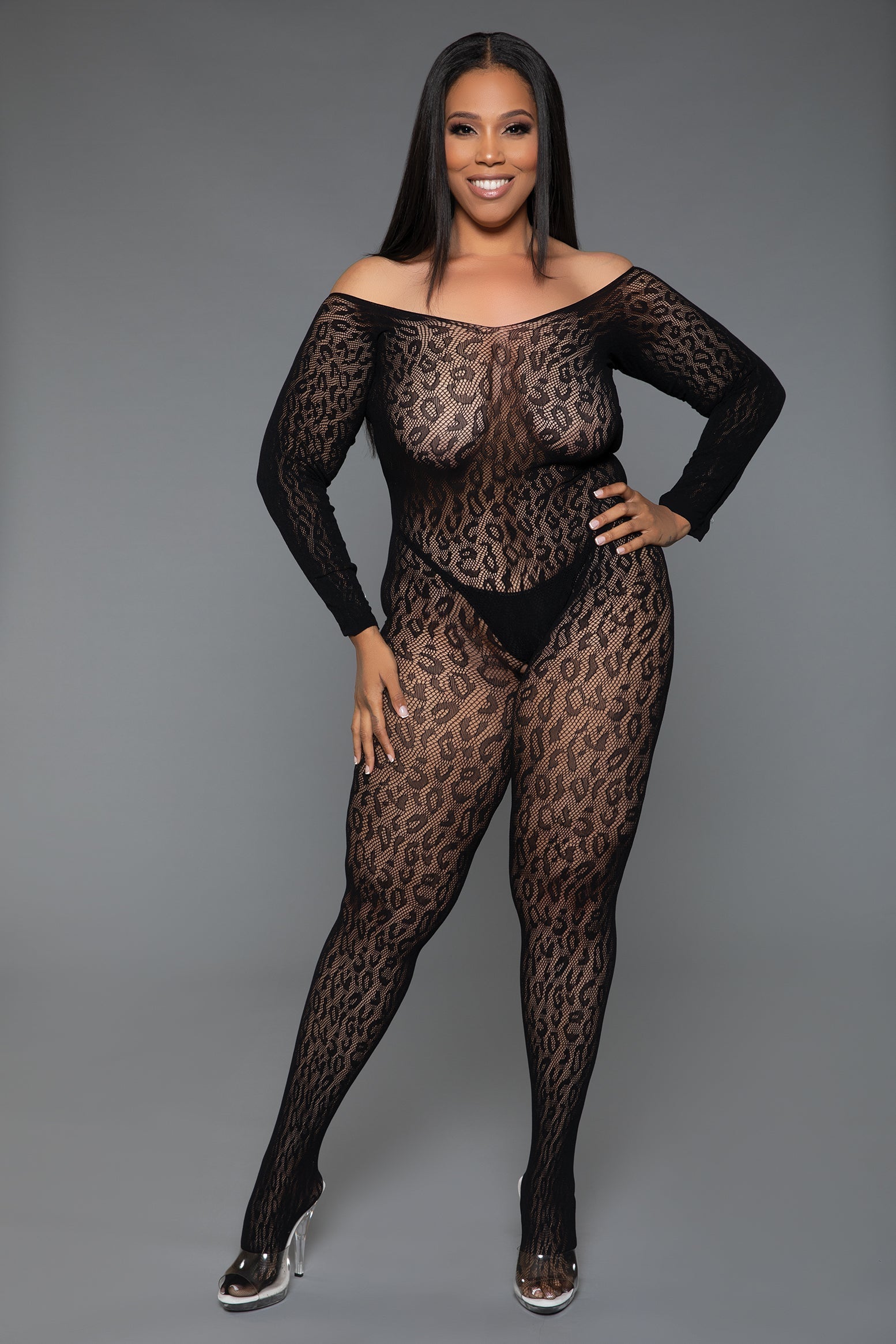 Love Spark Cove | Intimate Apparel, Pleasure Shop & Free Shipping 2354 Animal Instinct Bodystocking — main product shot