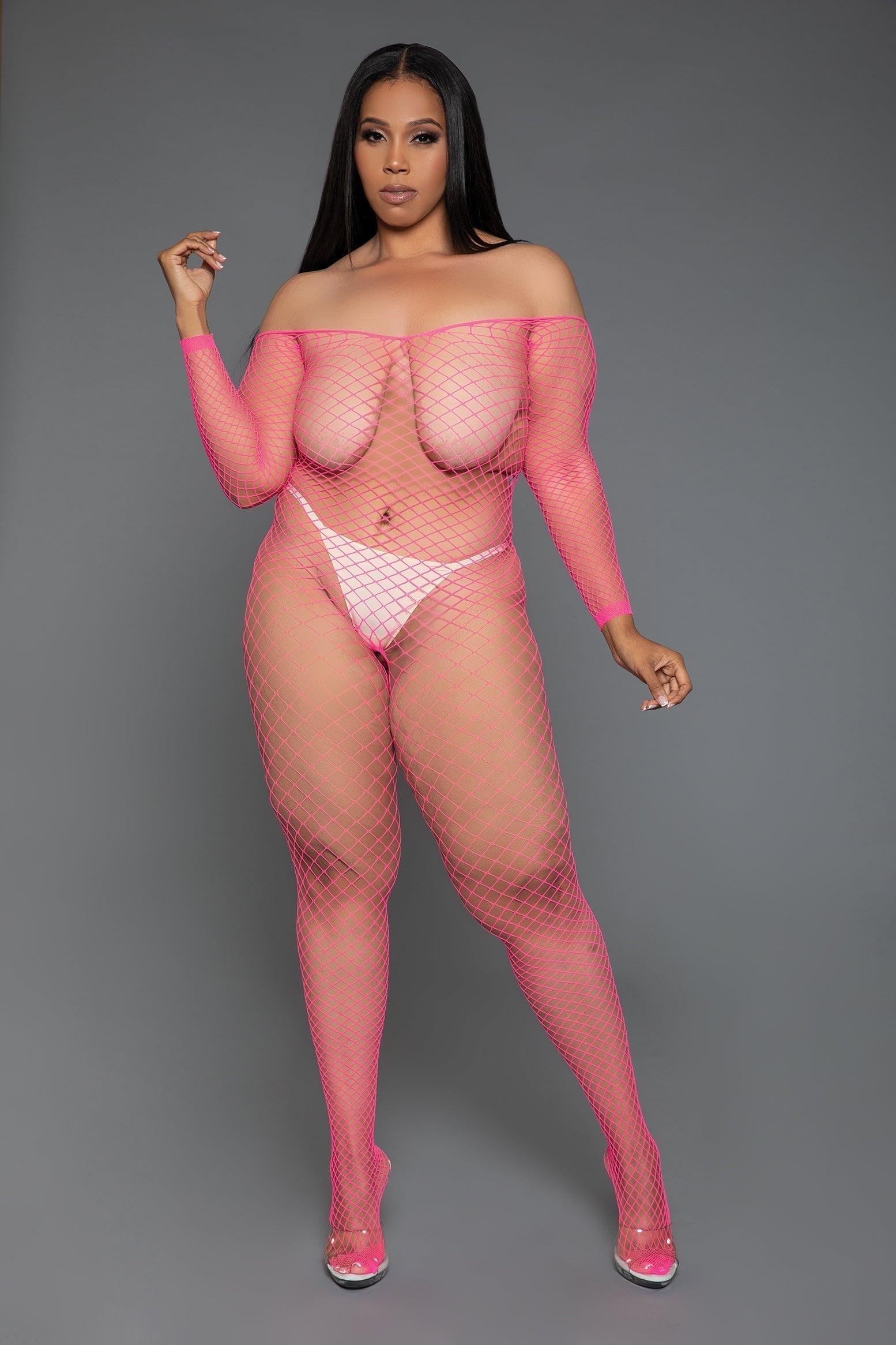 2359 Catch Me Bodystocking — view 2