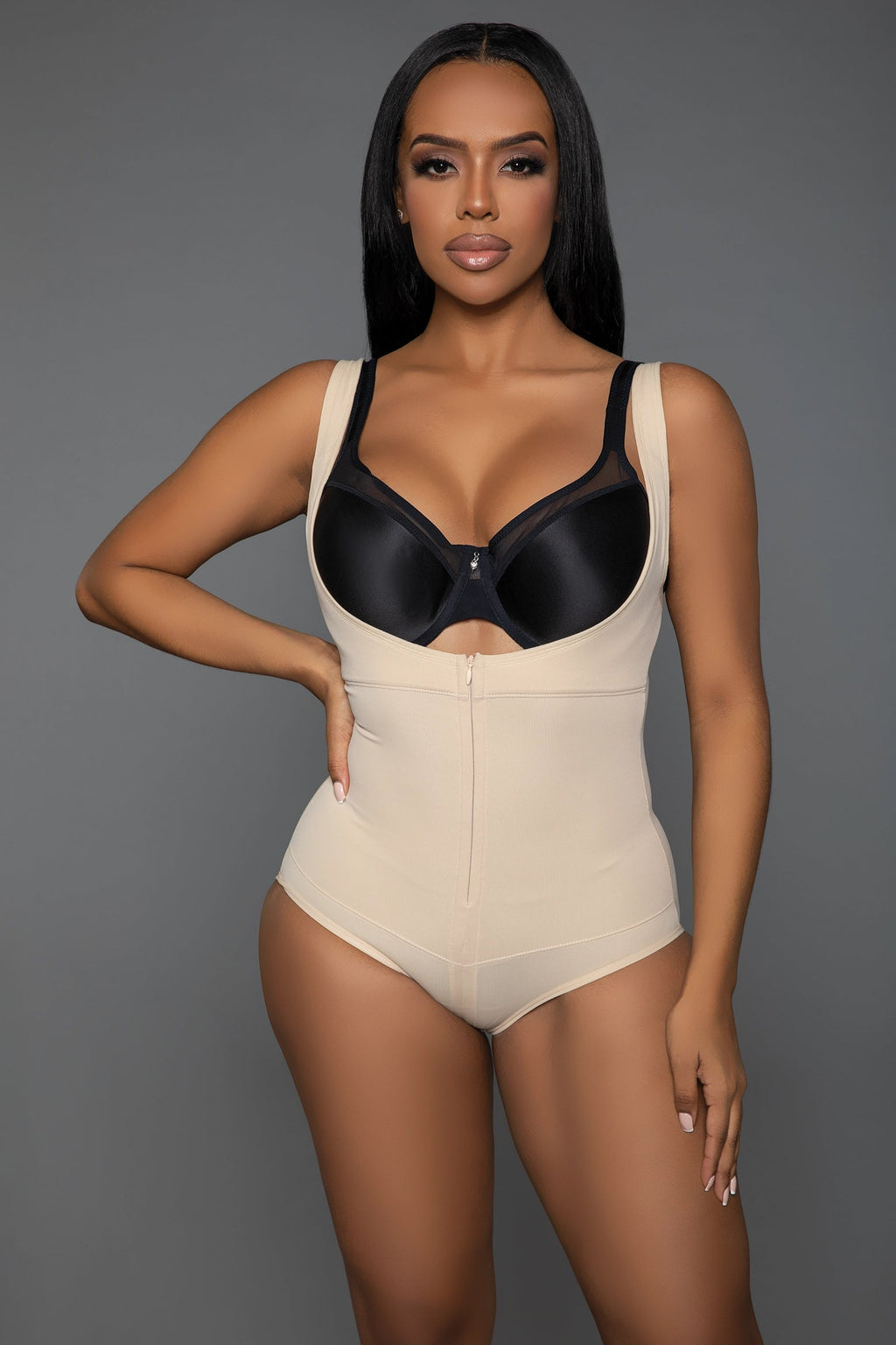 Love Spark Cove | Intimate Apparel, Pleasure Shop & Free Shipping 2375 Keep It Tight Bodysuit Shaper — color detail