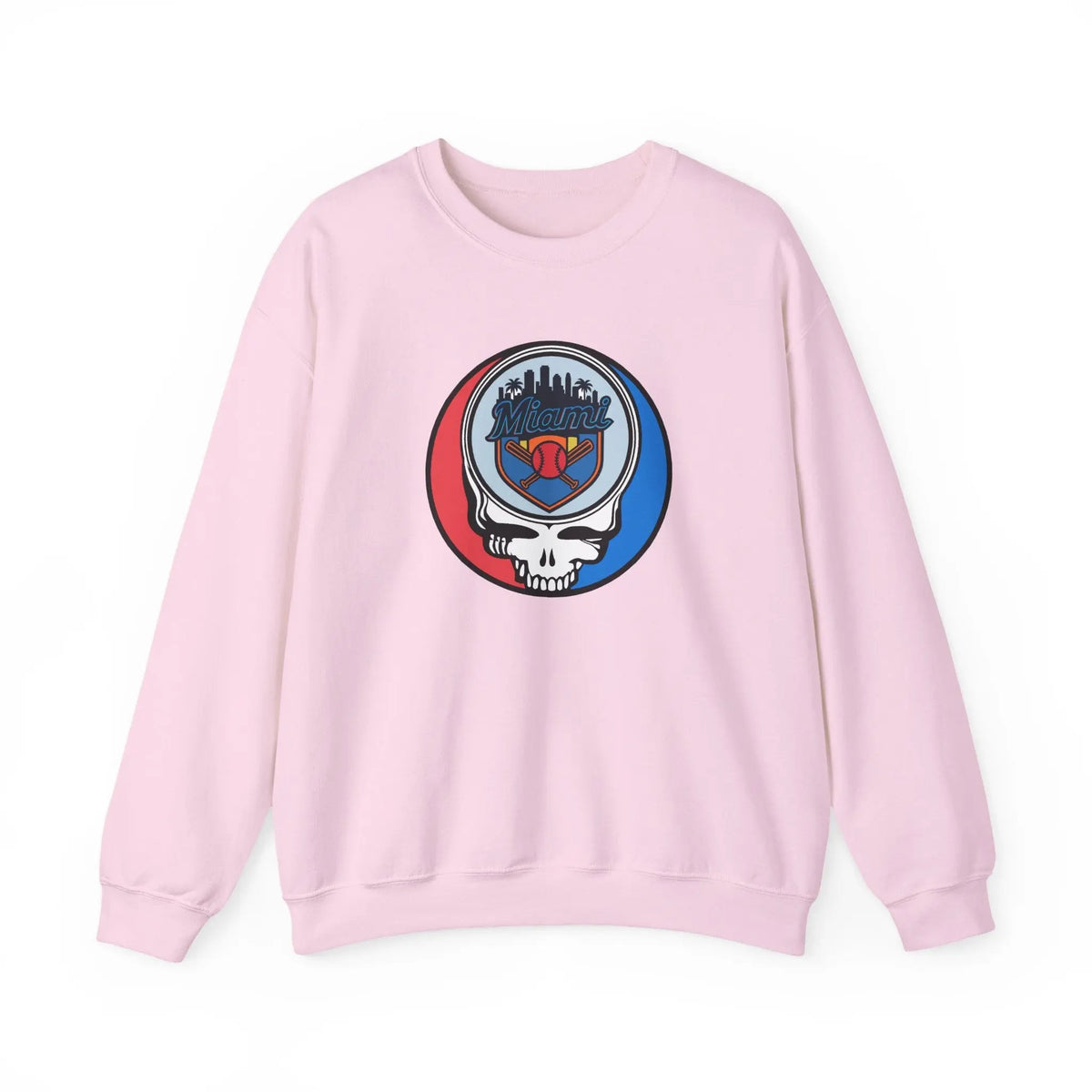 Miami Baseball Original StealieCrewneck Sweatshirt