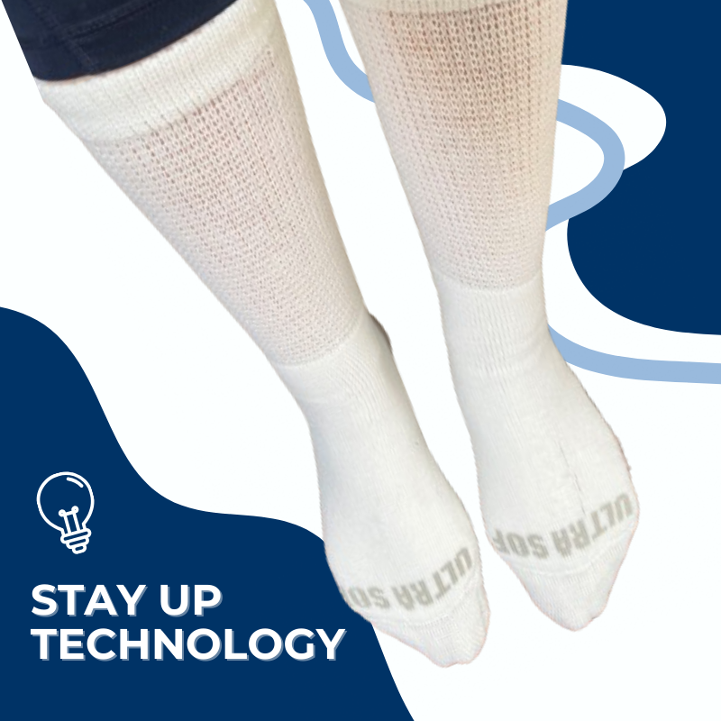 DSC Women's Ultra-Soft Upper Calf Diabetic Socks (4 Pair) — main product shot