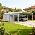 [23X46FT] Heavy-Duty Steel Garage Storage Shed With Reinforced Roof And 2 Doors (SAK29384) – SAKSBY WHOLESALE
