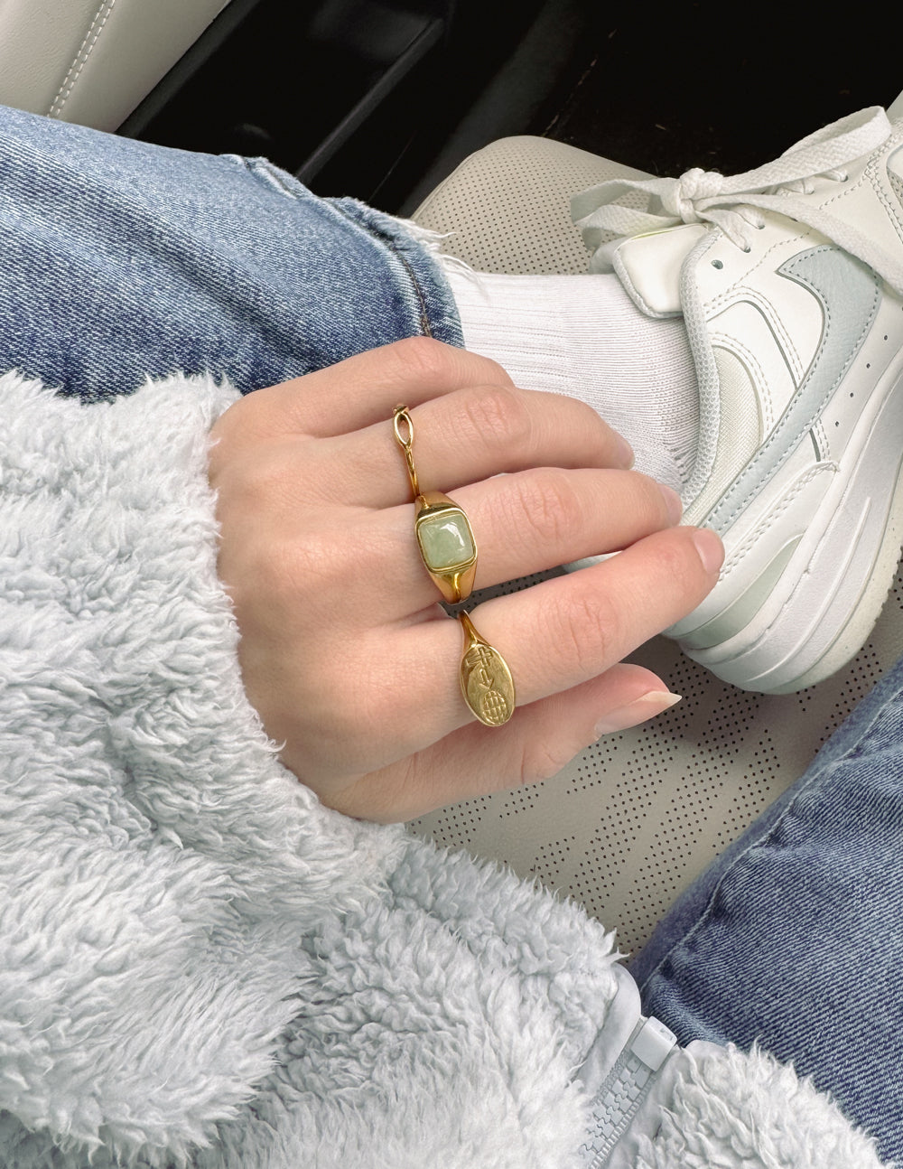Elevated Faith Disciple Ring — side view