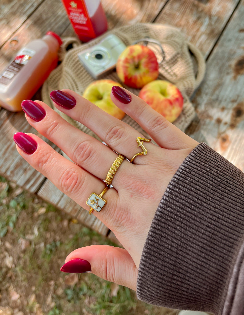 Elevated Faith Spacer Ring — detail close-up