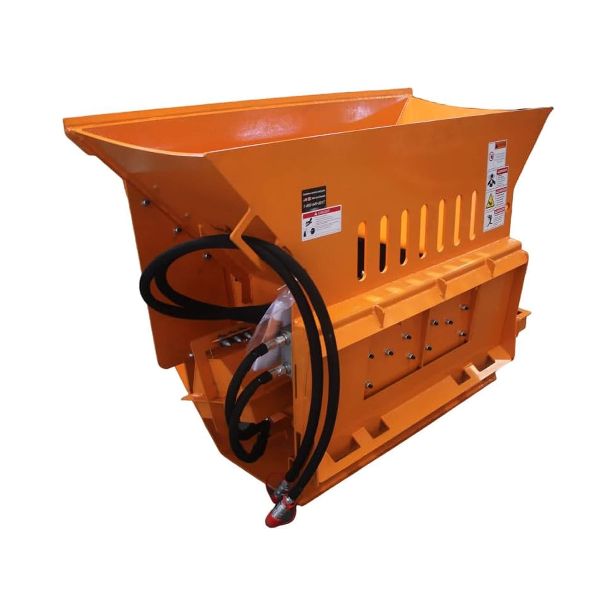 24-Inch Heavy-Duty 13.5 Cu.Ft Concrete Crusher Bucket Skid Steer Attachment (SAK10589) – SAKSBY WHOLESALE